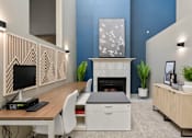 Thumbnail 6 of 27 - Business Center at Horizon East Apartments.