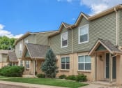Thumbnail 2 of 17 - Front exterior at Alder Square Townhomes Apartments, Loveland, 80537