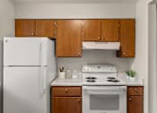 Thumbnail 16 of 33 - A Classic, fully equipped Kitchen at Horizon East Apartments