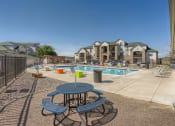 Thumbnail 15 of 20 - Our Outdoor Pool at Fox Run Lofts Apartments