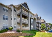 Thumbnail 1 of 29 - The exterior buildings at Eagles Landing Apartments