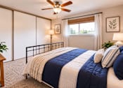 Thumbnail 10 of 21 - A Standard Bedroom at Greentree Village Apartments