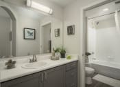 Thumbnail 33 of 42 - Elegant and modern bathrooms at Trevi Apartment Homes, Chandler, AZ
