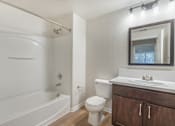 Thumbnail 18 of 30 - Freshly painted and updated bathroom ready for you