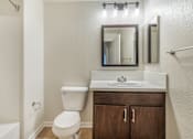 Thumbnail 17 of 30 - An updated bathroom with the newest fixtures