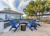 Thumbnail 8 of 30 - Our complex offers lounge chairs surrounding our pool deck's fire place