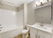 Thumbnail 25 of 29 - Whether you’re starting your day or winding down in the evening, our renovated bathrooms offer the perfect retreat for your daily routine.