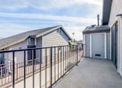 Thumbnail 15 of 28 - Discover your sanctuary at Independence Plaza, where every unit boasts a private patio and covered storage, offering a perfect blend of relaxation and practicality.
