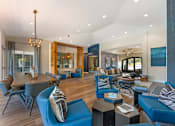 Thumbnail 32 of 50 - The clubhouse at Ascent at the Galleria is welcoming to all, offering plenty of comfortable seating for residents and guests to gather, relax, and enjoy time together.
