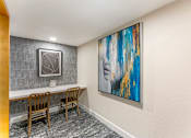 Thumbnail 28 of 50 - Private work areas in the clubhouse offer residents a quiet space to work from home, perfect for a productive change of scenery at Ascent at the Galleria.