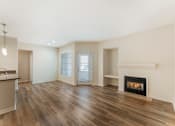 Thumbnail 13 of 50 - Some units feature cozy firepits and beautiful laminate wood floors, adding warmth and style to your modern living space at Ascent at the Galleria.