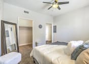 Thumbnail 31 of 45 - Discover comfort and style at The Michael B: plush carpet, walk-in closets, and ceiling fans for a cozy retreat.at The Michael B Townhomes and Flats, Las Vegas