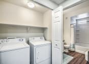 Thumbnail 29 of 45 - Enjoy the convenience of in-unit laundry at The Michael B - where every load is a breeze, and spaciousness meets modern living.at The Michael B Townhomes and Flats, Las Vegas, NV 89148