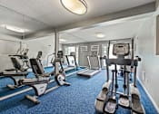 Thumbnail 6 of 15 - Health and fitness center at Twenty 2 Eleven Apartment Homes, Canoga Park, California