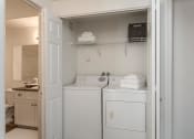 Thumbnail 7 of 28 - Full sized washer and dryer at Ascent at The Galleria, Roseville, CA, 95678