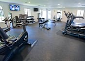 Thumbnail 8 of 26 - Gym with workout equipment at Club Pacifica, Benicia, 94510