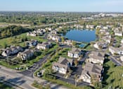 Thumbnail 33 of 41 - an aerial view of neighborhood