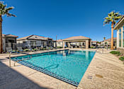 Thumbnail 11 of 17 - Swimming Pool With Relaxing Sundecks at Hampton Meridian, Apache Junction, AZ, Arizona, 85120