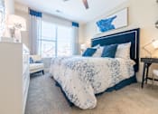 Thumbnail 5 of 24 - Bedroom With Expansive Windows at Link Apartments® West End, Greenville, 29601
