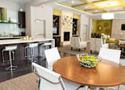 Thumbnail 14 of 21 - Eat-In Table With High Chairs In Clubhouse at Link Apartments® Manchester, Richmond, 23224