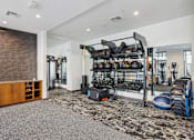 Thumbnail 20 of 33 - the gym at the preserve at green valley apartments at Link Apartments® Broad Ave, Memphis, TN