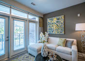 Thumbnail 8 of 24 - Living Room Interior at Link Apartments® Glenwood South, North Carolina, 27603