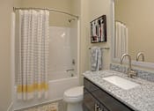 Thumbnail 8 of 44 - Luxurious Bathroom at Link Apartments Innovation Quarter, Winston Salem, NC