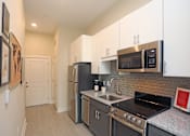 Thumbnail 6 of 44 - Stainless Steel Appliances at Link Apartments Innovation Quarter, North Carolina, 27101