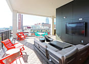 Thumbnail 9 of 44 - Rooftop Lounge at Link Apartments Innovation Quarter, Winston Salem, 27101