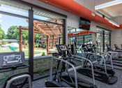 Thumbnail 28 of 31 - Fitness room1 at Link Apartments® Linden, Chapel Hill, NC, 27517