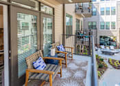 Thumbnail 10 of 31 - Porch at Link Apartments® Linden, North Carolina
