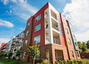 Thumbnail 2 of 28 - Elegant Exterior View at Link Apartments® Brookstown, Winston Salem, 27101