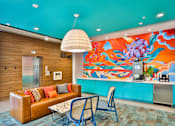 Thumbnail 27 of 48 - Coffee Bar in Resident Lounge at Link Apartments® Montford, Charlotte, NC
