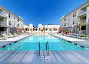 Thumbnail 23 of 33 - Extra large swimming pool at Link Apartments® Mixson, South Carolina