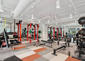 Thumbnail 41 of 48 - Fitness Studio at Link Apartments® Montford, Charlotte