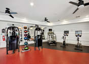 Thumbnail 28 of 28 - Modern Fitness Center at Link Apartments® Brookstown, Winston Salem, North Carolina