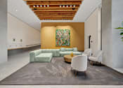 Thumbnail 20 of 39 - Lobby Lounge at Link Apartments® QPN, Long Island City, NY 11101