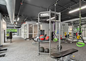 Thumbnail 36 of 48 - Fitness Center at Link Apartments® Montford, North Carolina, 28209