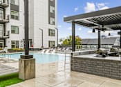 Thumbnail 8 of 25 - Swimming pool at Link Apartments® Mint Street, Charlotte, North Carolina