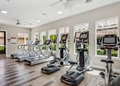 Thumbnail 12 of 30 - fitness center at The Landing at College Square