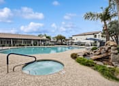 Thumbnail 13 of 23 - resort style pool and spa at 2150