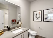 Thumbnail 5 of 37 - Bathroom at Zera at Reed Crossing