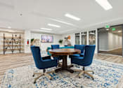 Thumbnail 16 of 19 - lounge and coworking area at Village on Main