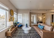 Thumbnail 4 of 24 - Living Room Views at Parq Crossing Apartments