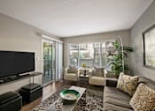 Thumbnail 6 of 15 - Modern Living Room at Pine at 6th