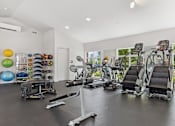 Thumbnail 14 of 24 - Modern fitness center at Hearth