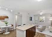 Thumbnail 3 of 20 - Spacious kitchen with an island