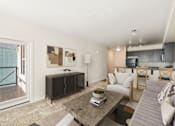 Thumbnail 3 of 19 - Open floor plan at Maddox Apartments