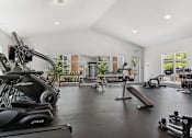 Thumbnail 15 of 24 - Spacious fitness center at Hearth