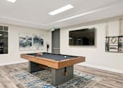 Thumbnail 14 of 19 - billiards table at Village on Main